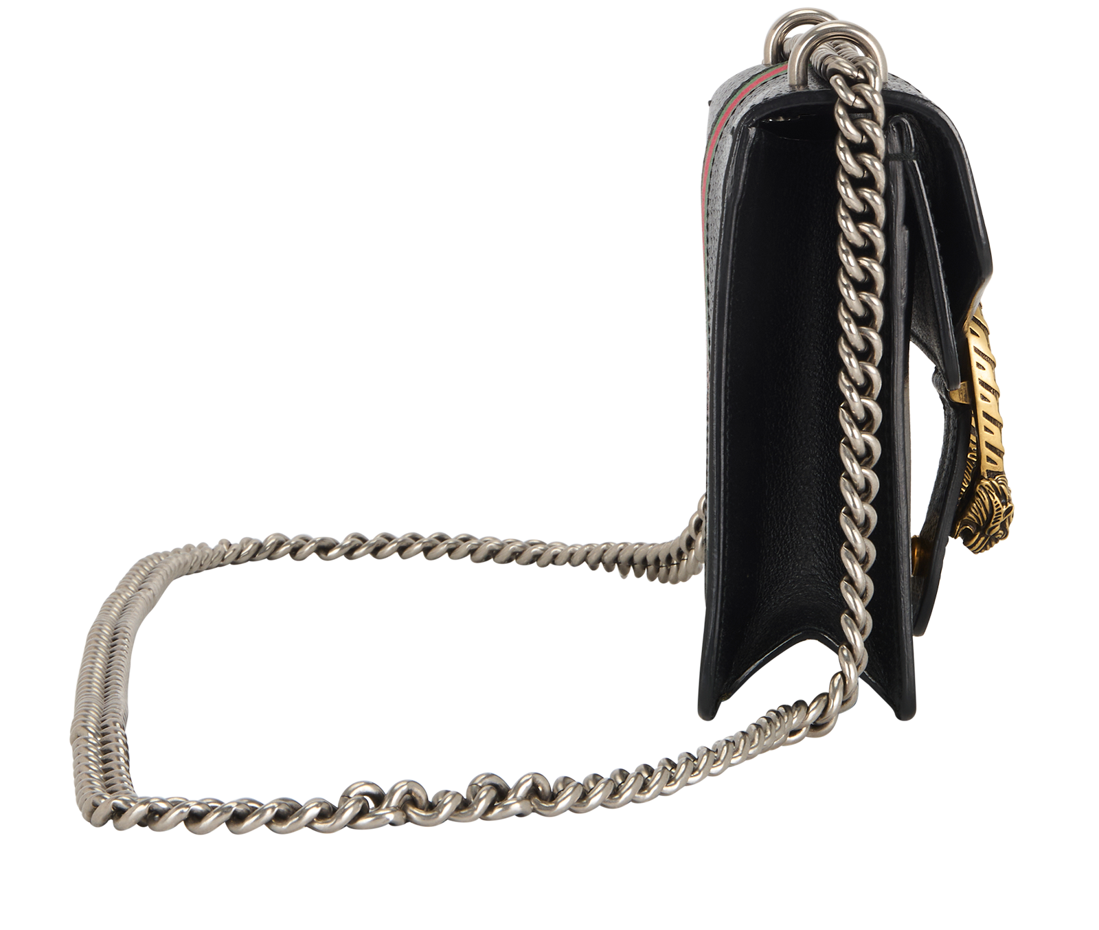 Mini Dionysus, &pound;750, Handbags, Black, Leather, Side view